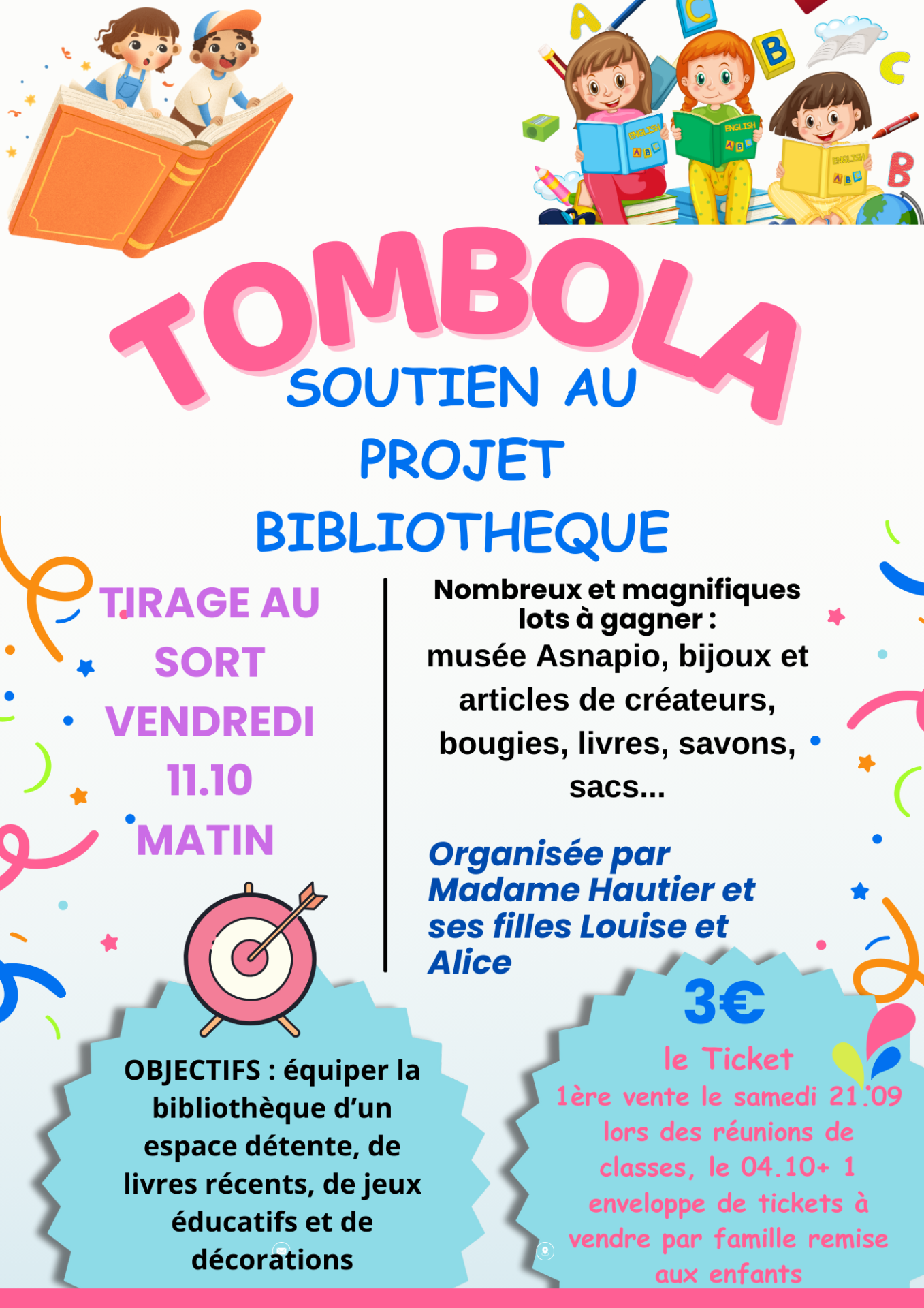 Affiche tombola